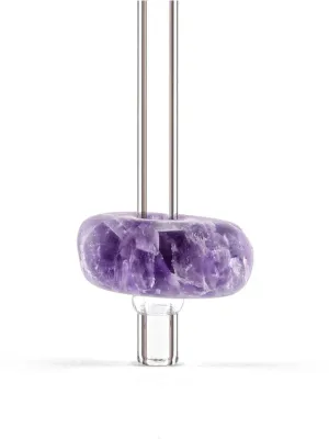 Crystal Straw | Amethyst