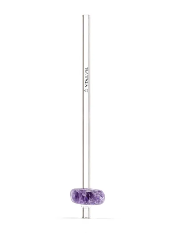 Crystal Straw | Amethyst
