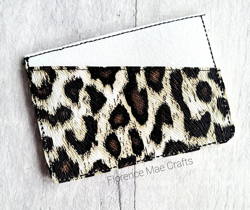 Cubit ITH Wallet 5x7 Hoop machine embroidery design DIGITAL DOWNLOAD