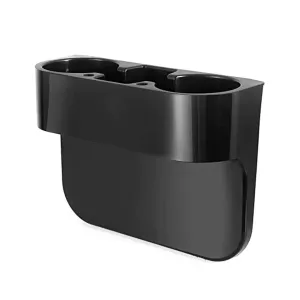 Cup Holder Portable Multifunction Vehicle Seat Cup Cell Phone Drinks Holder Box Car Interior Organizer, Compatible with All Cars, Car Accessories KX11995