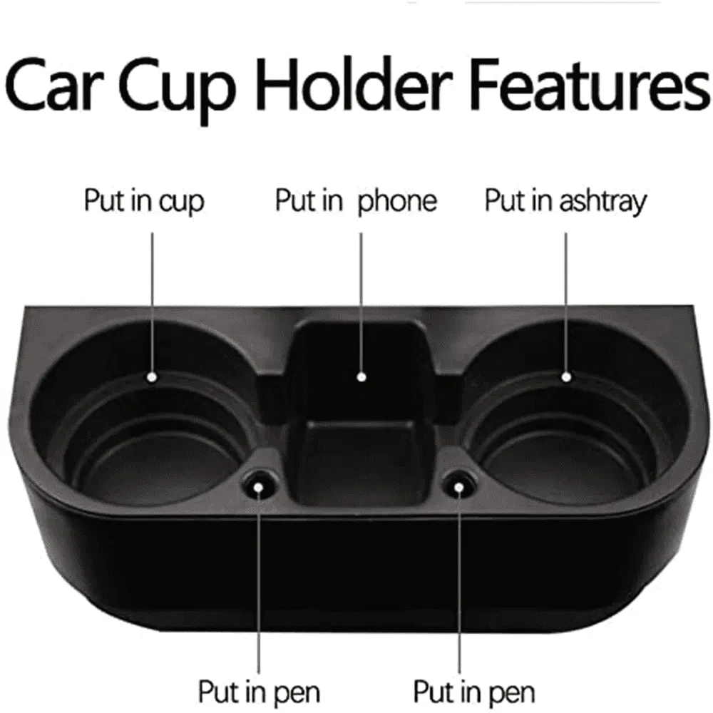Cup Holder Portable Multifunction Vehicle Seat Cup Cell Phone Drinks Holder Box Car Interior Organizer, Custom Logo For Your Cars, Car Accessories TY11995