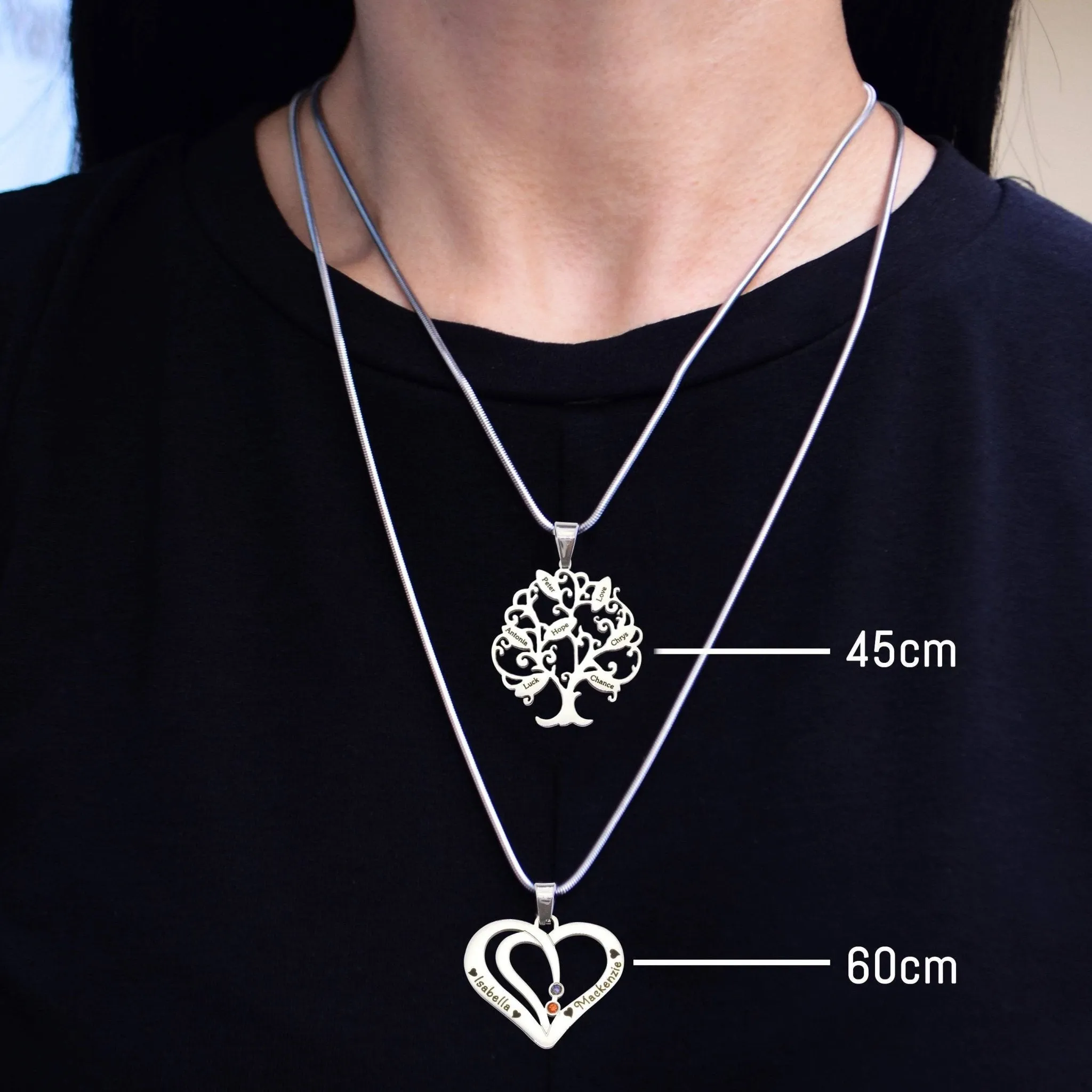 Custom CUT Kids Drawing Necklace