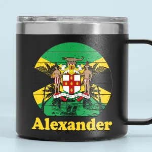 Custom Jamaica Tumbler 14oz With Your Name