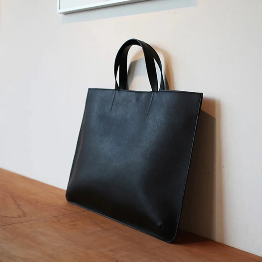 Custom Name Leather Laptop Bag Woman Fashion Luxury Notebook Computer Storage Bag Daily Business Office Briefcase Tote Bag