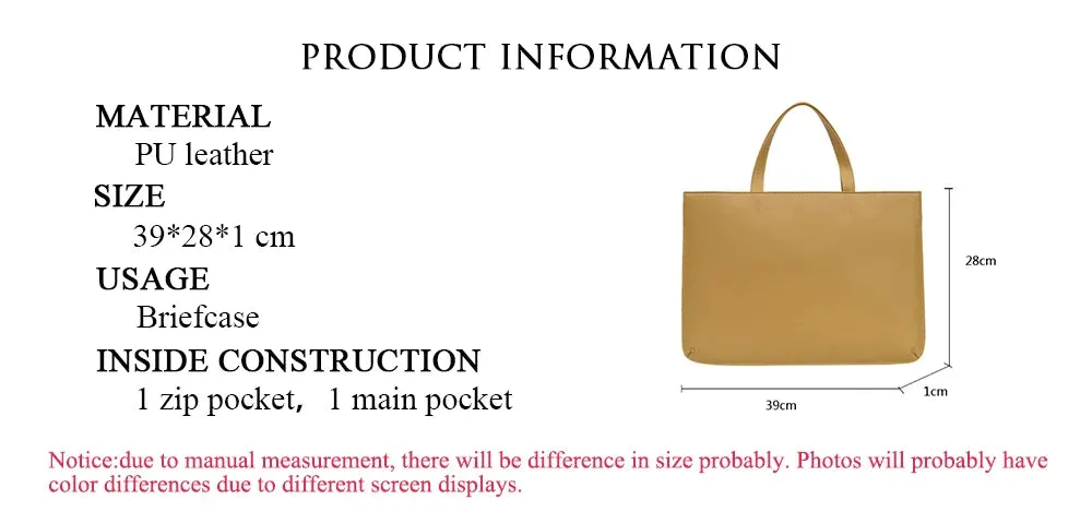 Custom Name Leather Laptop Bag Woman Fashion Luxury Notebook Computer Storage Bag Daily Business Office Briefcase Tote Bag