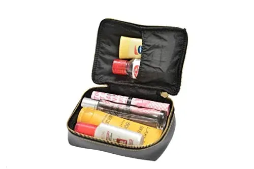 Customized Women's Croc Sling Bag   Mini Make up kit - White Grey