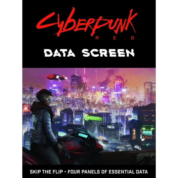 Cyberpunk Red RPG Data Screen