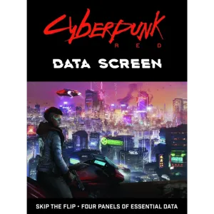 Cyberpunk Red RPG Data Screen