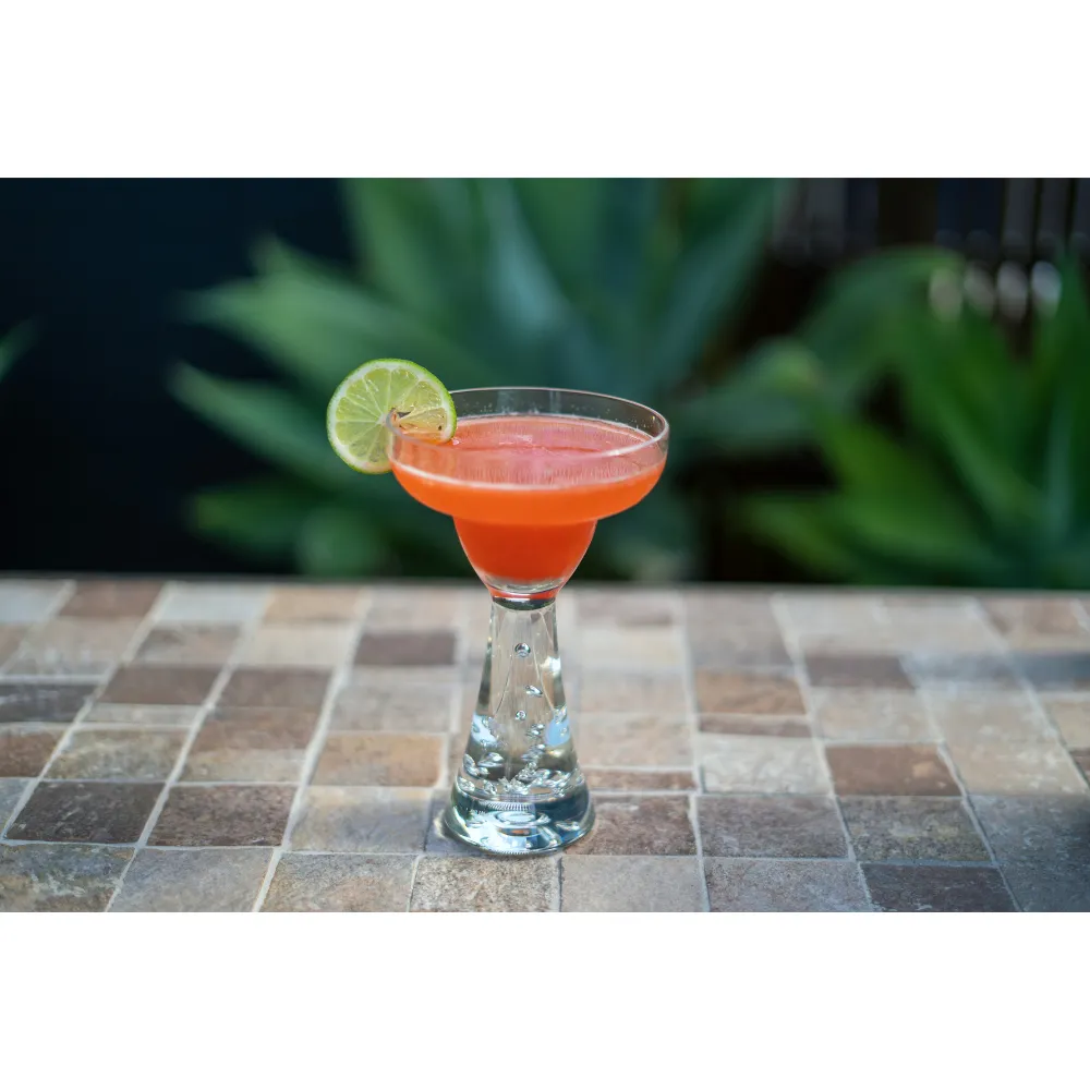 D-Still Unbreakable Margarita Glass with Bubble Base 330ml - Set of 4