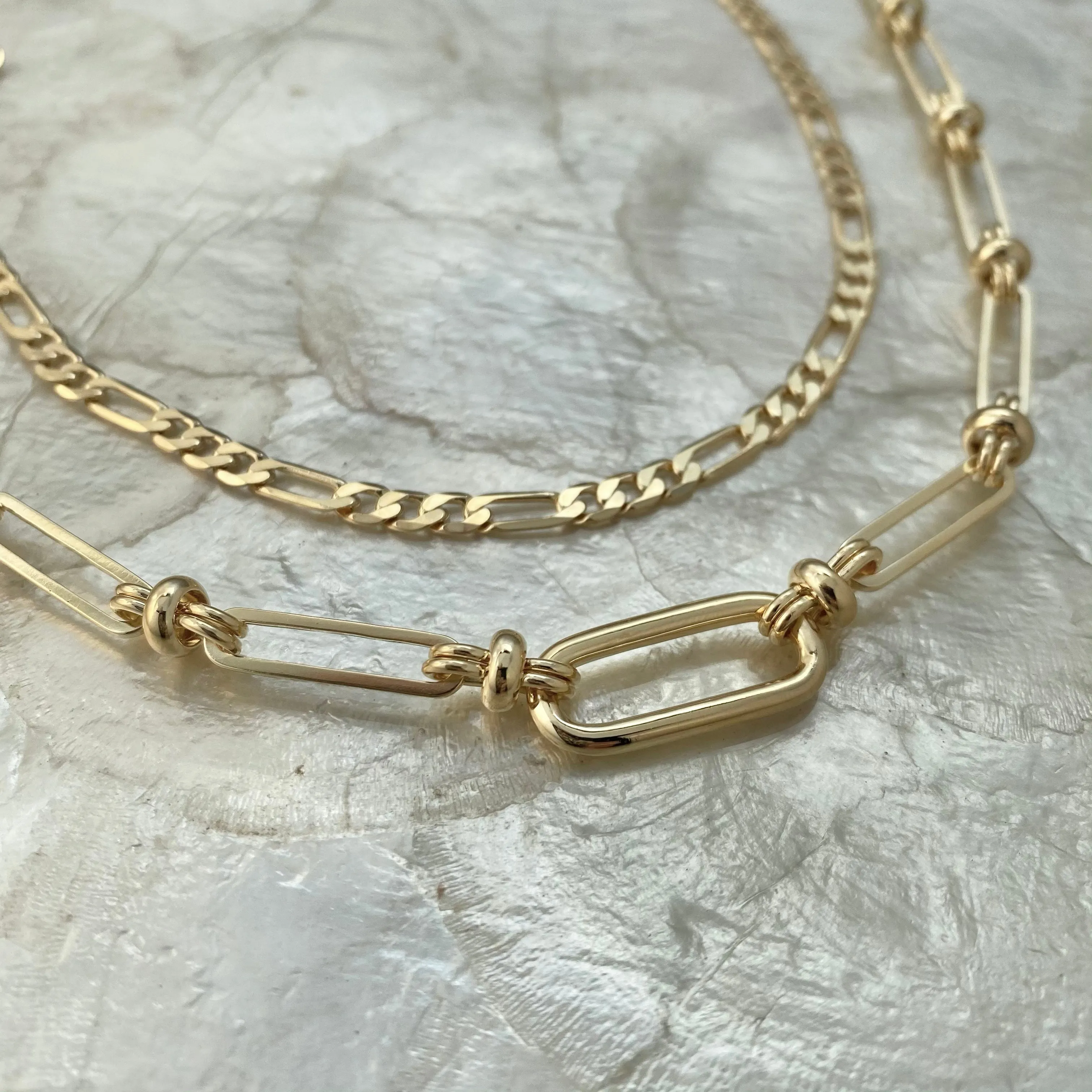 Des Chain Necklace in Gold
