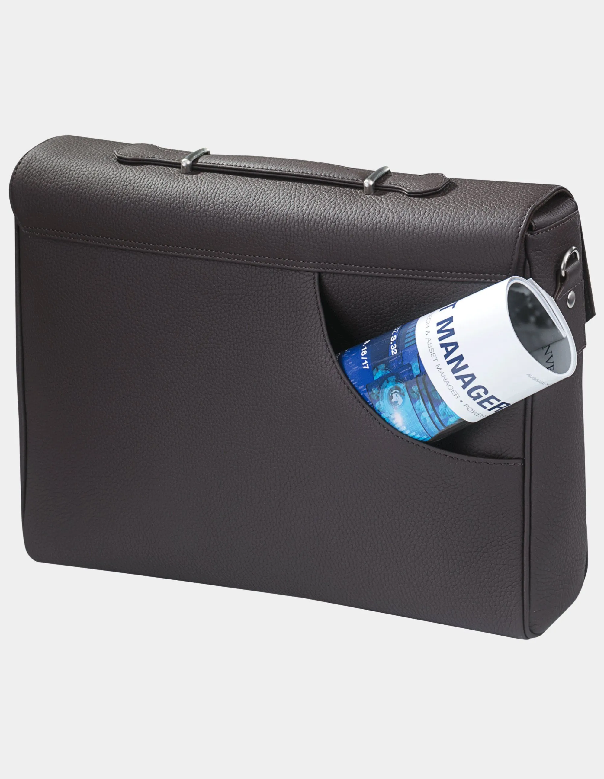 Deve Briefcase Man Brown Casual