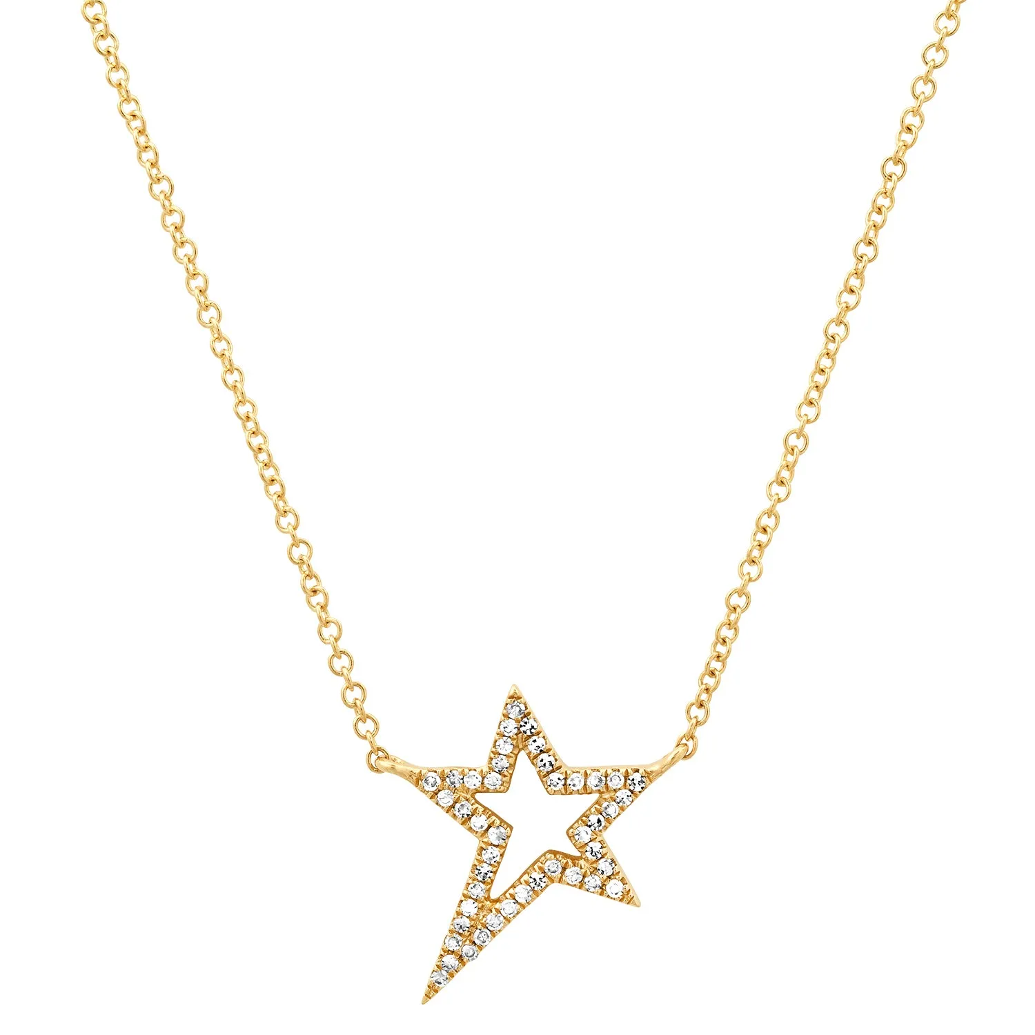 Diamond Star Necklace