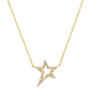 Diamond Star Necklace