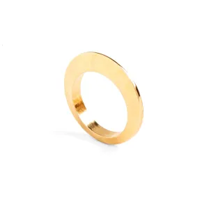 Disc Ring in Gold