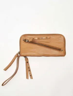 Distressed Wallet - Tigers Eye