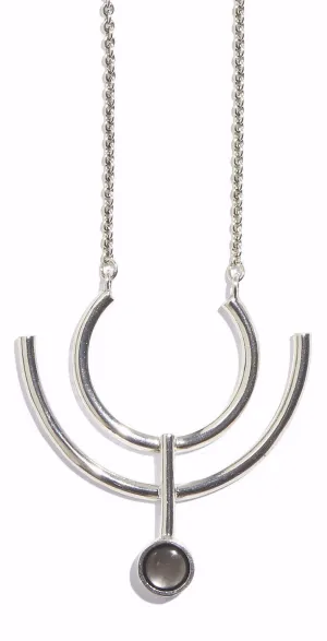 Division Necklace in Silver