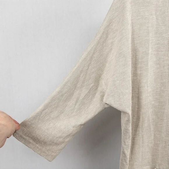 DONNI. Open front long cardigan one size