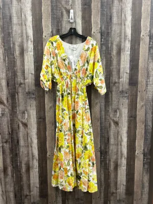 Dress Casual Maxi By Cmf In Green, Size: L