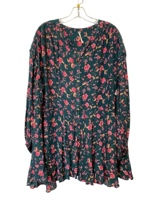 Dress Casual Short By Free People In Floral Print, Size: S