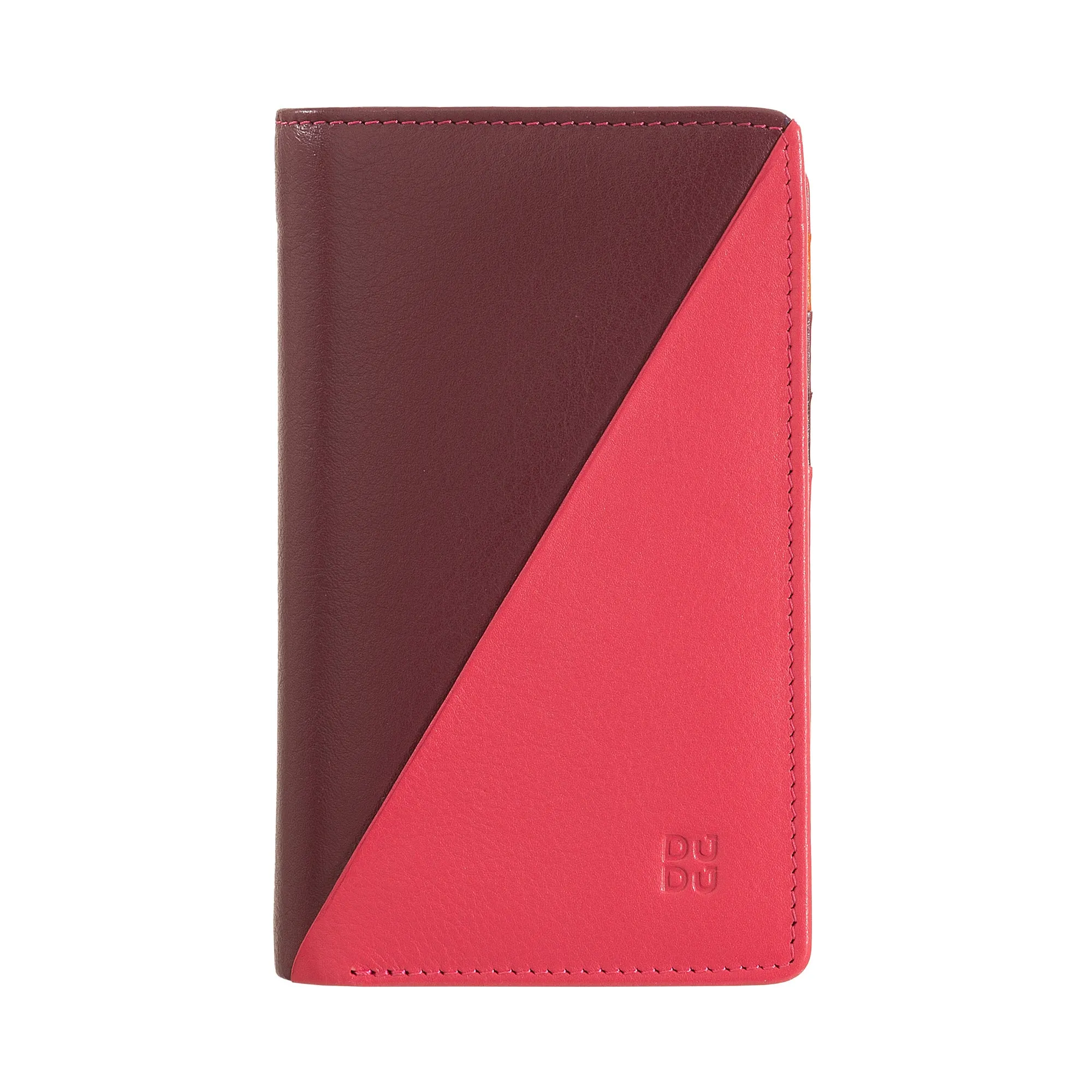 Dudu Coloring Women's Wallet Rfid in Multicolor Leather With Key holder, Card holder pockets and cards