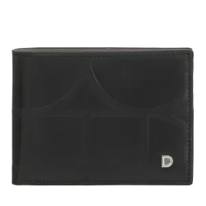 DUDU Men's Wallet Rfid Bloc in Printed Leather, Small Scheme Portfoli