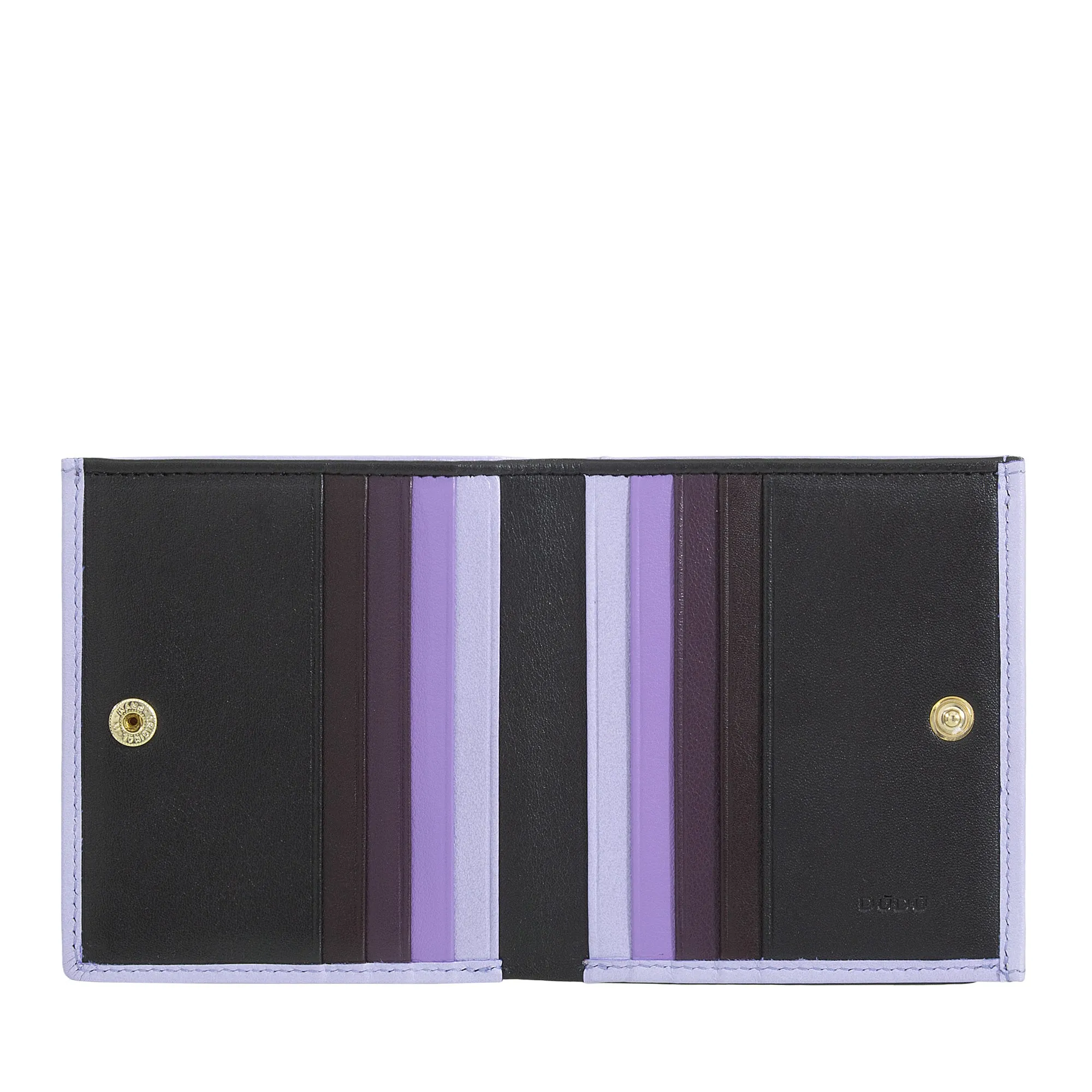 DUDU Multicolored RFID WALLE RFID Wallet Cards and coins
