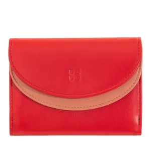 DUDU WOMEN RFID WORLD WALLS WITH PORTAMONE, COLOR LEAVE WALLS DOUBLE PATTA CARD CARD CARD Banknotes