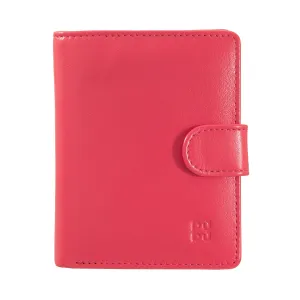 Dudu Women's Wallet in Vera Little Leather Leather Rfid Leather with Crescete Hinge Door Banknotes, External Closure