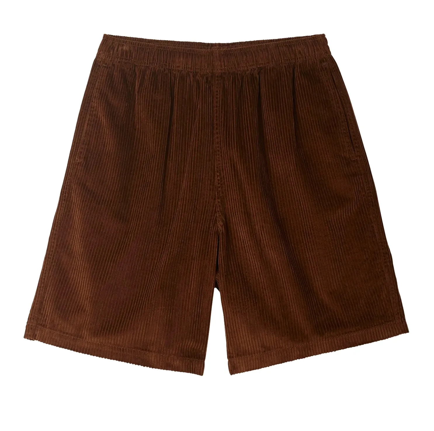 Easy Relaxed Corduroy Short Sepia