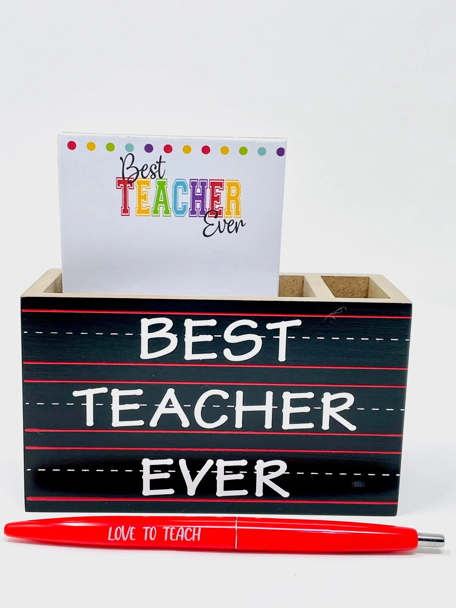 Eat SLEEP Teach Bottle tumbler with Stationery Set