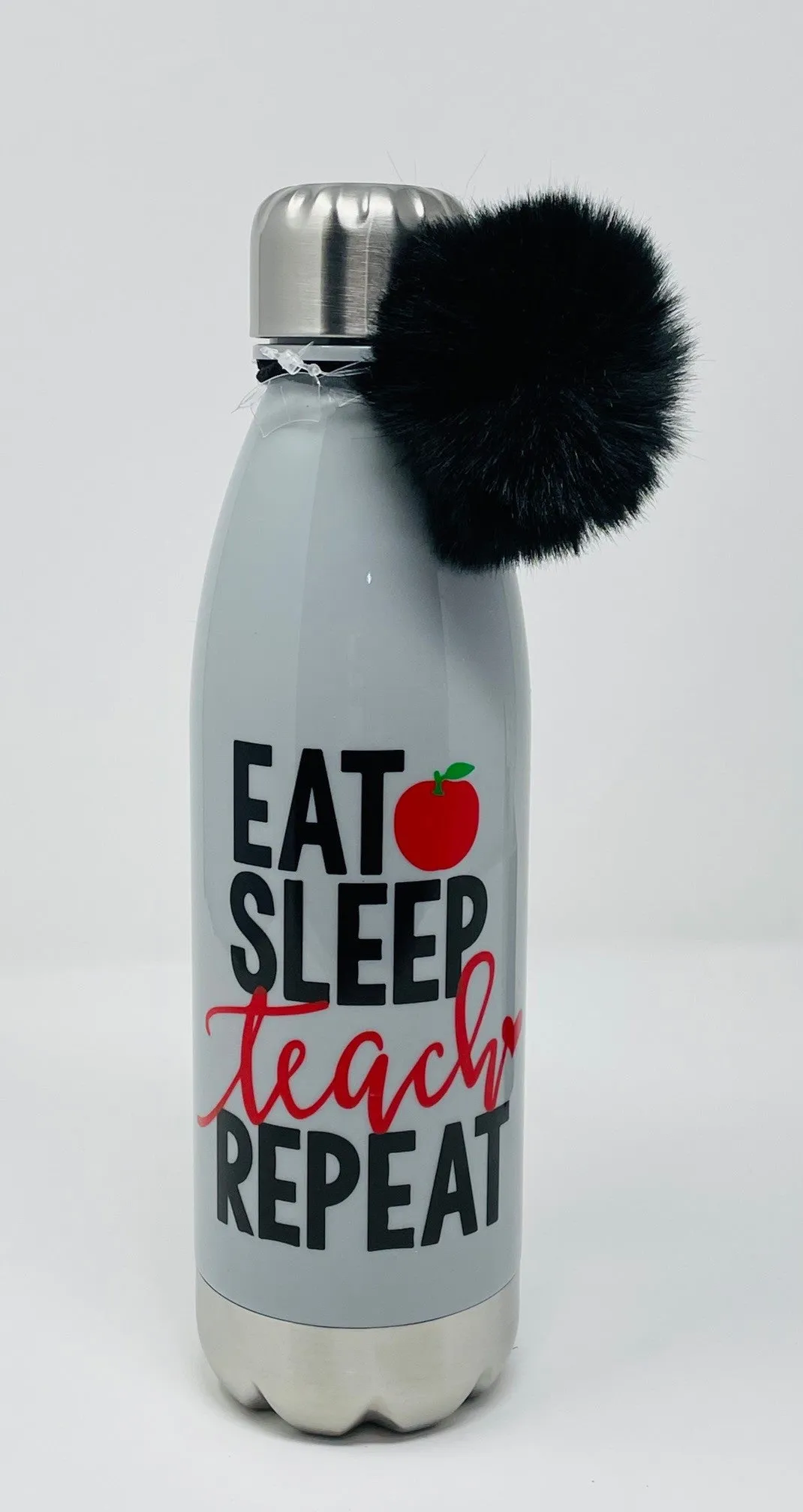 Eat SLEEP Teach Bottle tumbler with Stationery Set