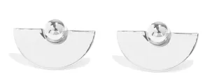 Eclipse Ear Jacket in Silver
