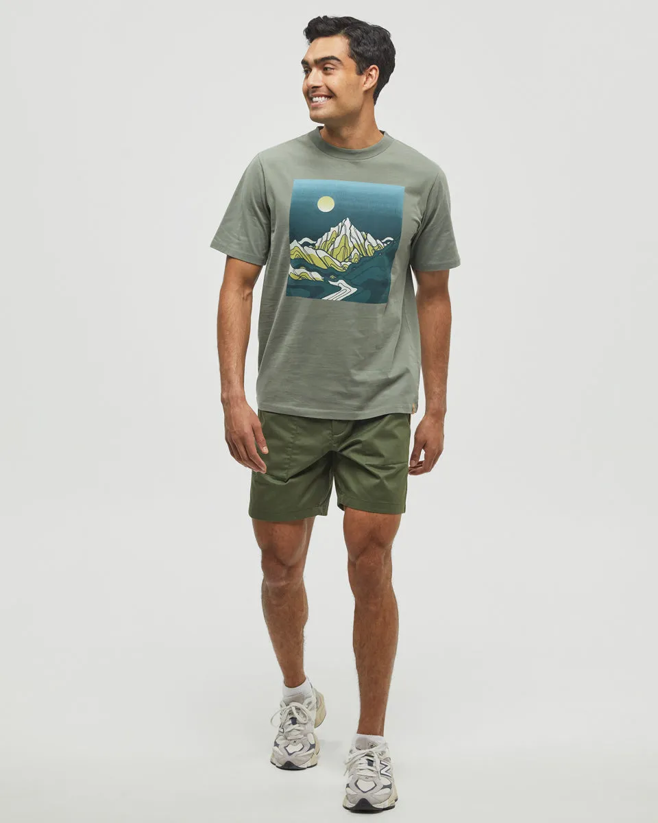Emerald Edge Relaxed T-Shirt