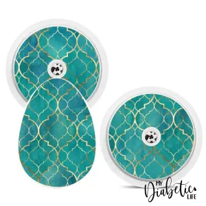 Emeralds in Morocco - Bubble Reader Sticker