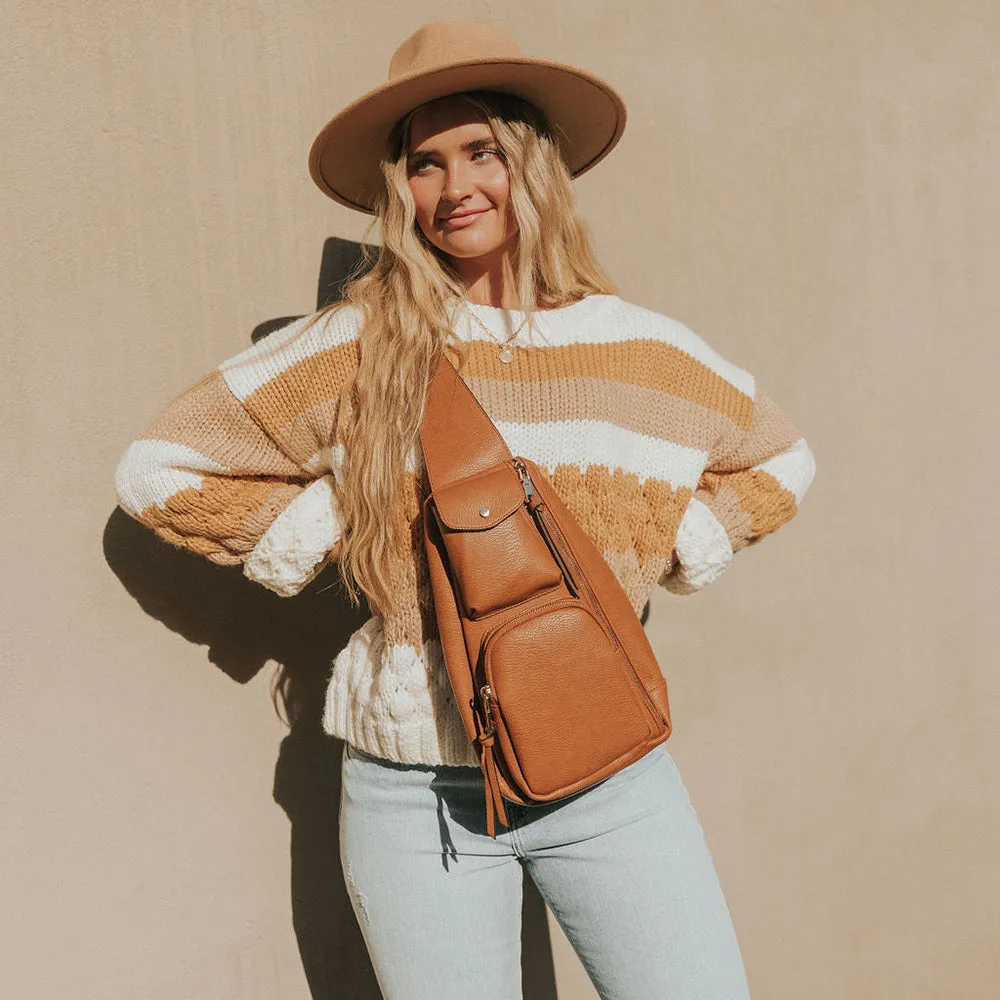 En Route Sling Bag cognac