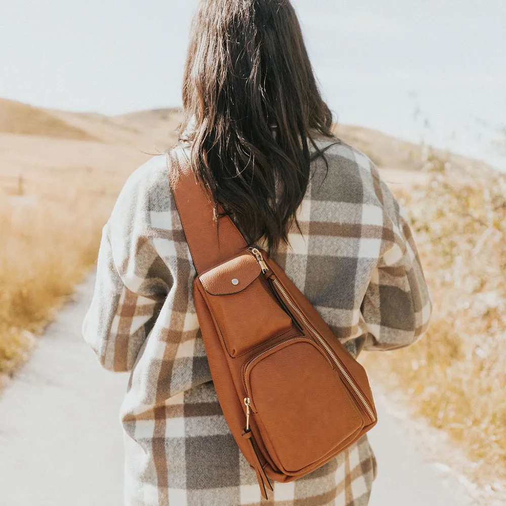 En Route Sling Bag cognac