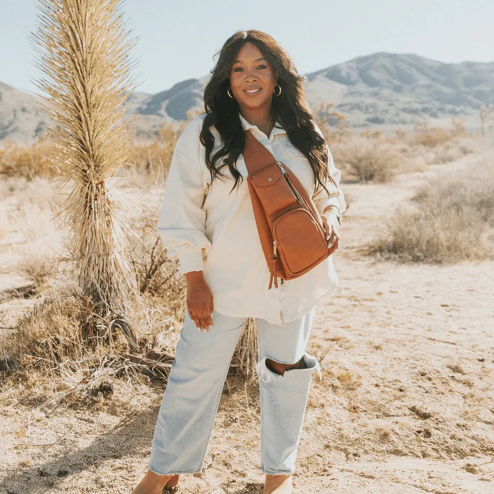 En Route Sling Bag cognac