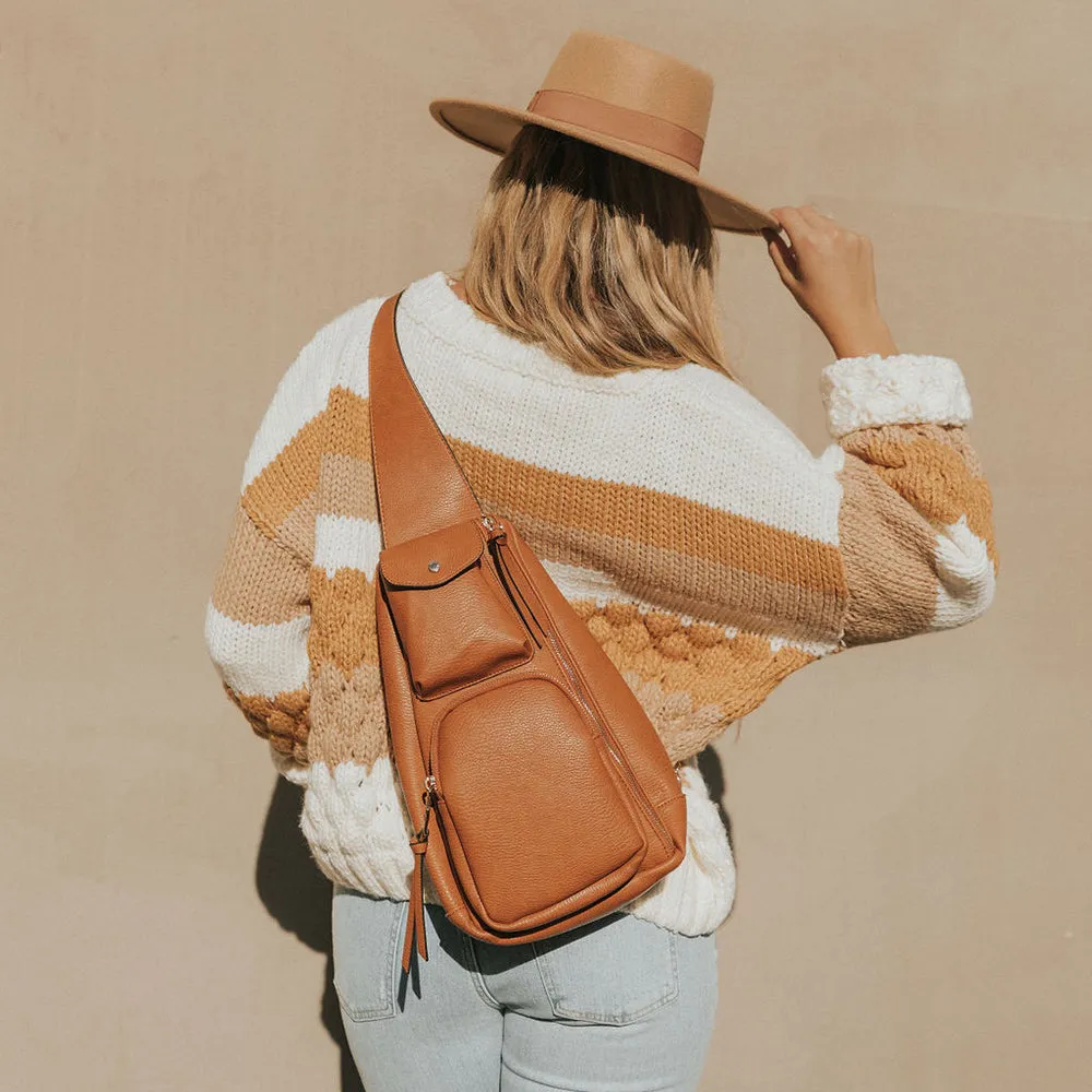 En Route Sling Bag cognac