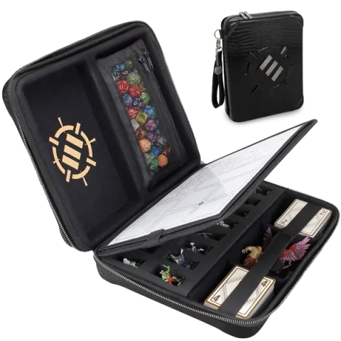 Enhance Tabletop RPG Organizer Case Collectors Edition (Black)