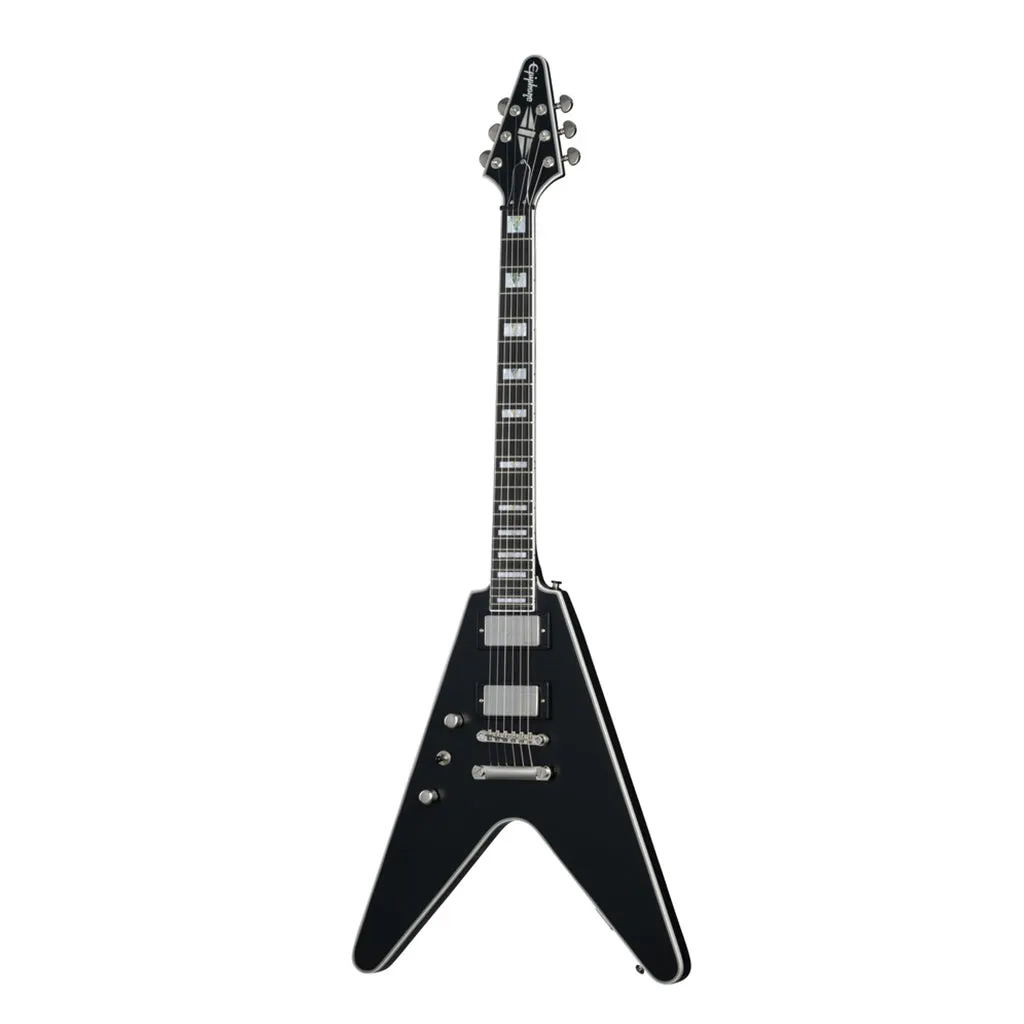 Epiphone Flying V Prophecy Left Handed - Aged Jet Black Metallic