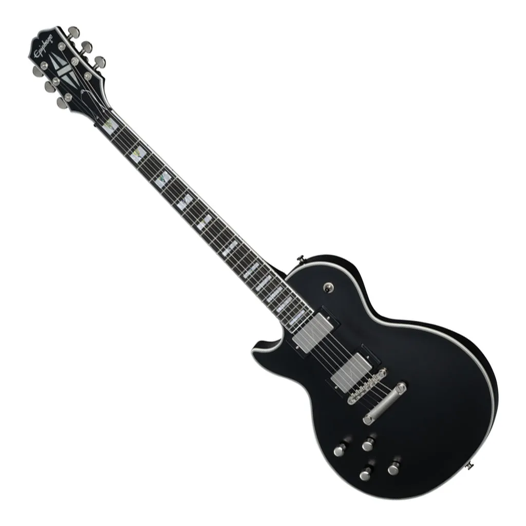 Epiphone Les Paul Prophecy Left Handed - Aged Jet Black Metallic