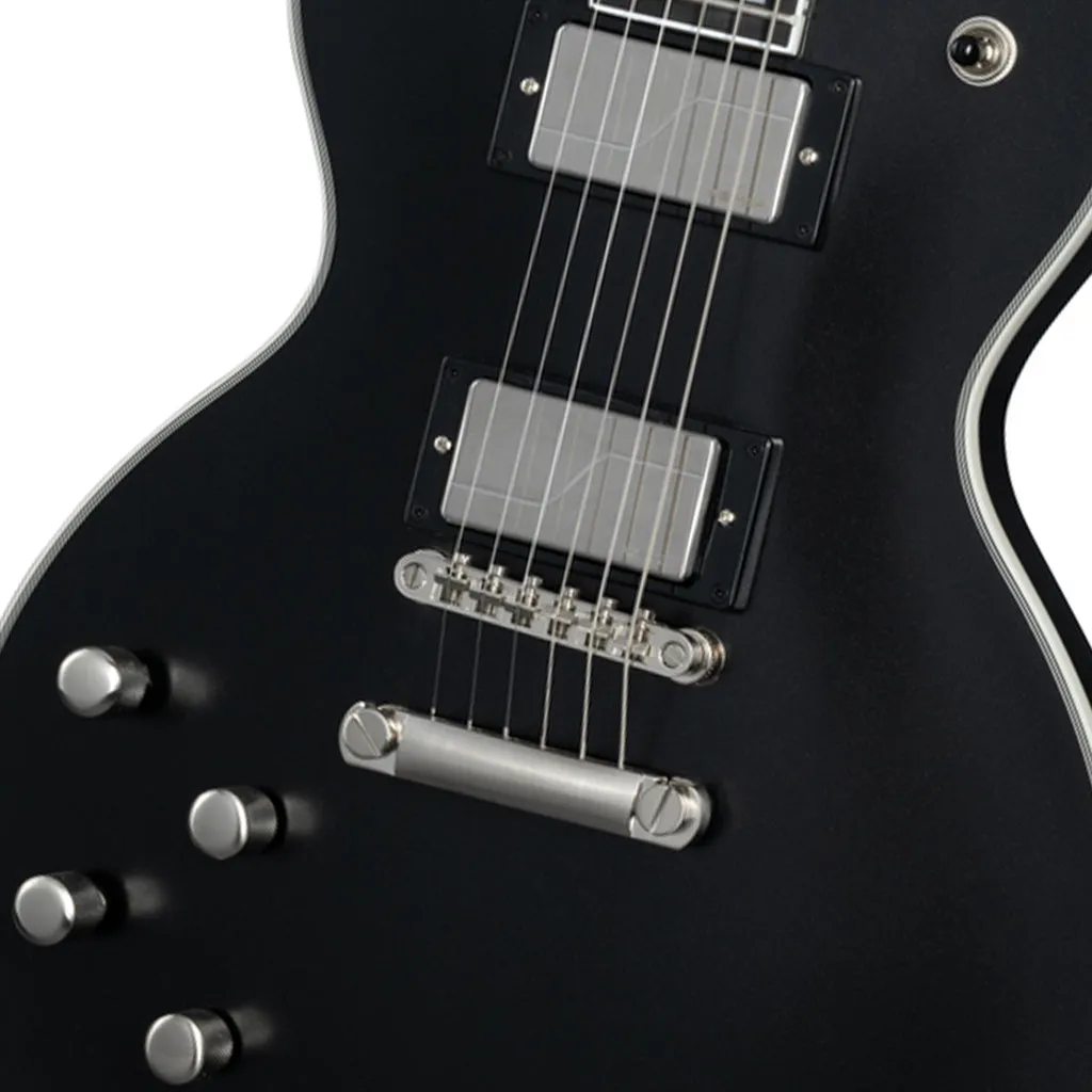 Epiphone Les Paul Prophecy Left Handed - Aged Jet Black Metallic