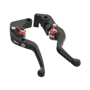 Evotech Evo Folding Clutch and Short Brake Lever Set - Kawasaki ZX636R (2000 - 2004)