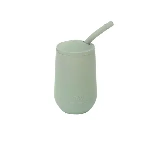 EzPz - Happy Cup   Straw System - Sage