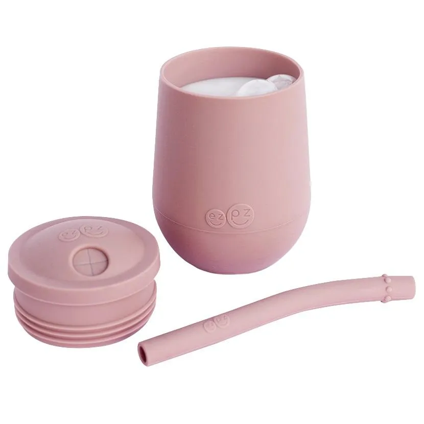 EzPz Mini Cup   Straw Training System (Blush)