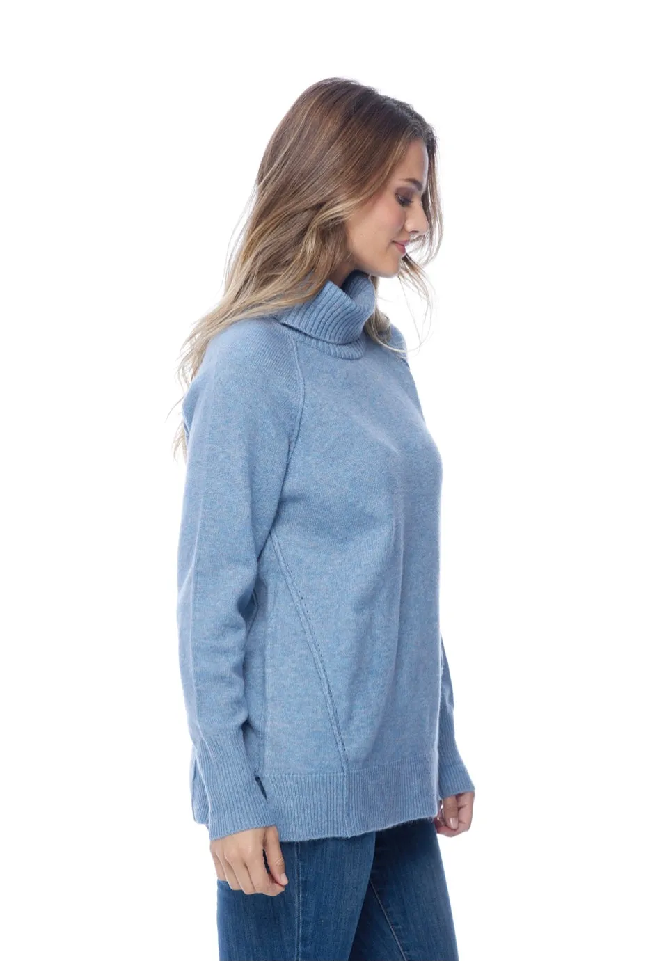 FDJ Relaxed Cowlneck Sweater