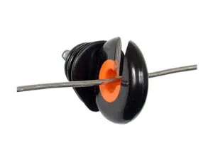FEG66604 Gallagher Insulator Screw-In Ring BLK/ORG 25
