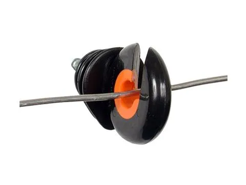 FEG66604 Gallagher Insulator Screw-In Ring BLK/ORG 25