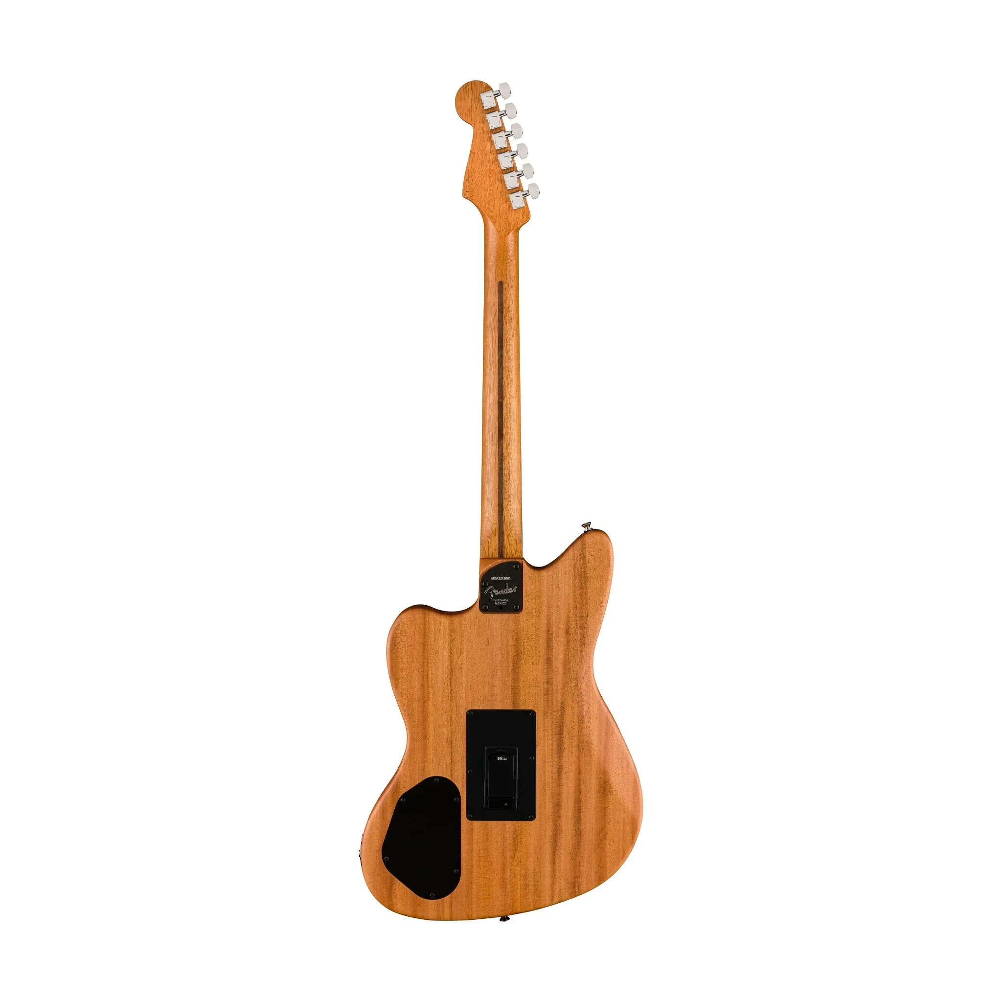 Fender Acoustasonic Player Jazzmaster Electric Guitar, Antique Olive
