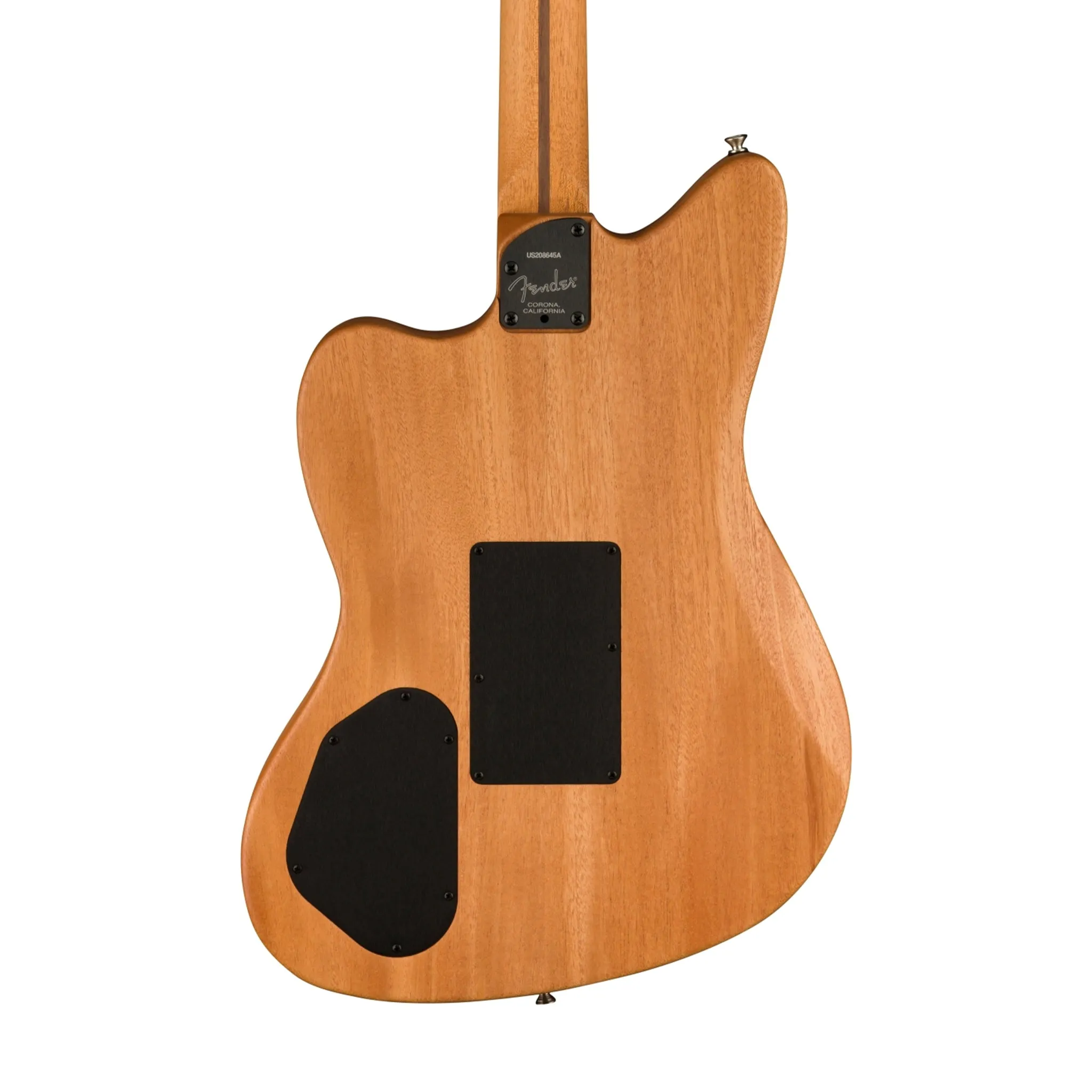 Fender American Acoustasonic Jazzmaster Acoustic Guitar w/bag, Ebony FB, Tobacco Sunburst